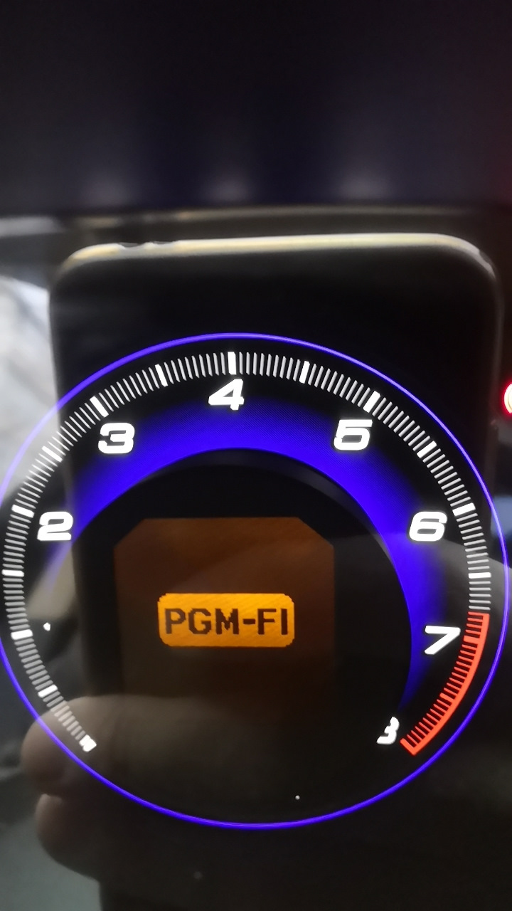 Pgm fi honda civic ошибка