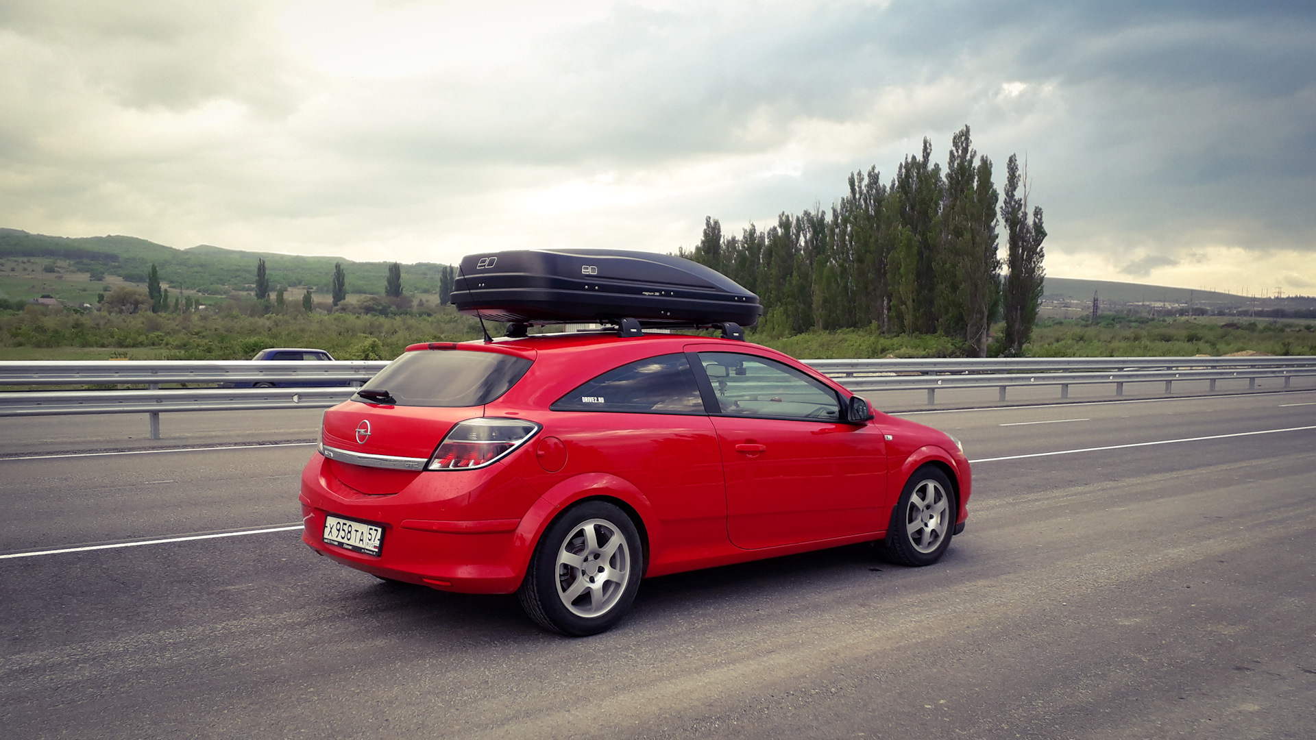 Рейлинги Opel Astra h GTC