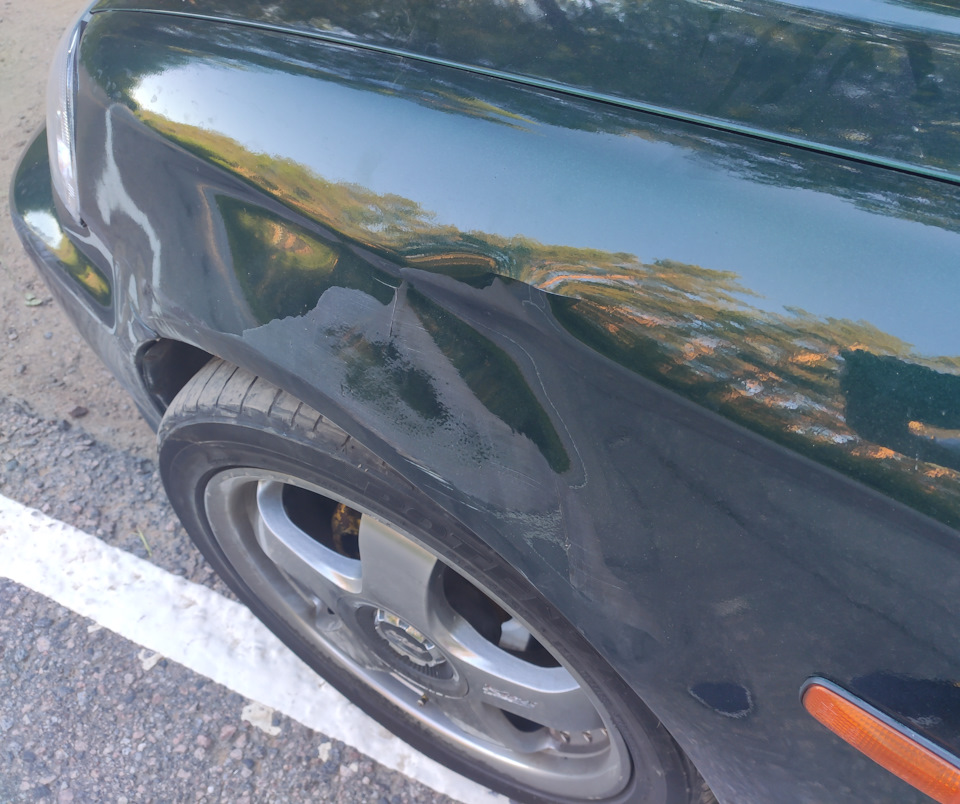 Осторожно! Отдыхающие! — Honda Civic (6G), 1,5 л, 1999 года | ДТП | DRIVE2