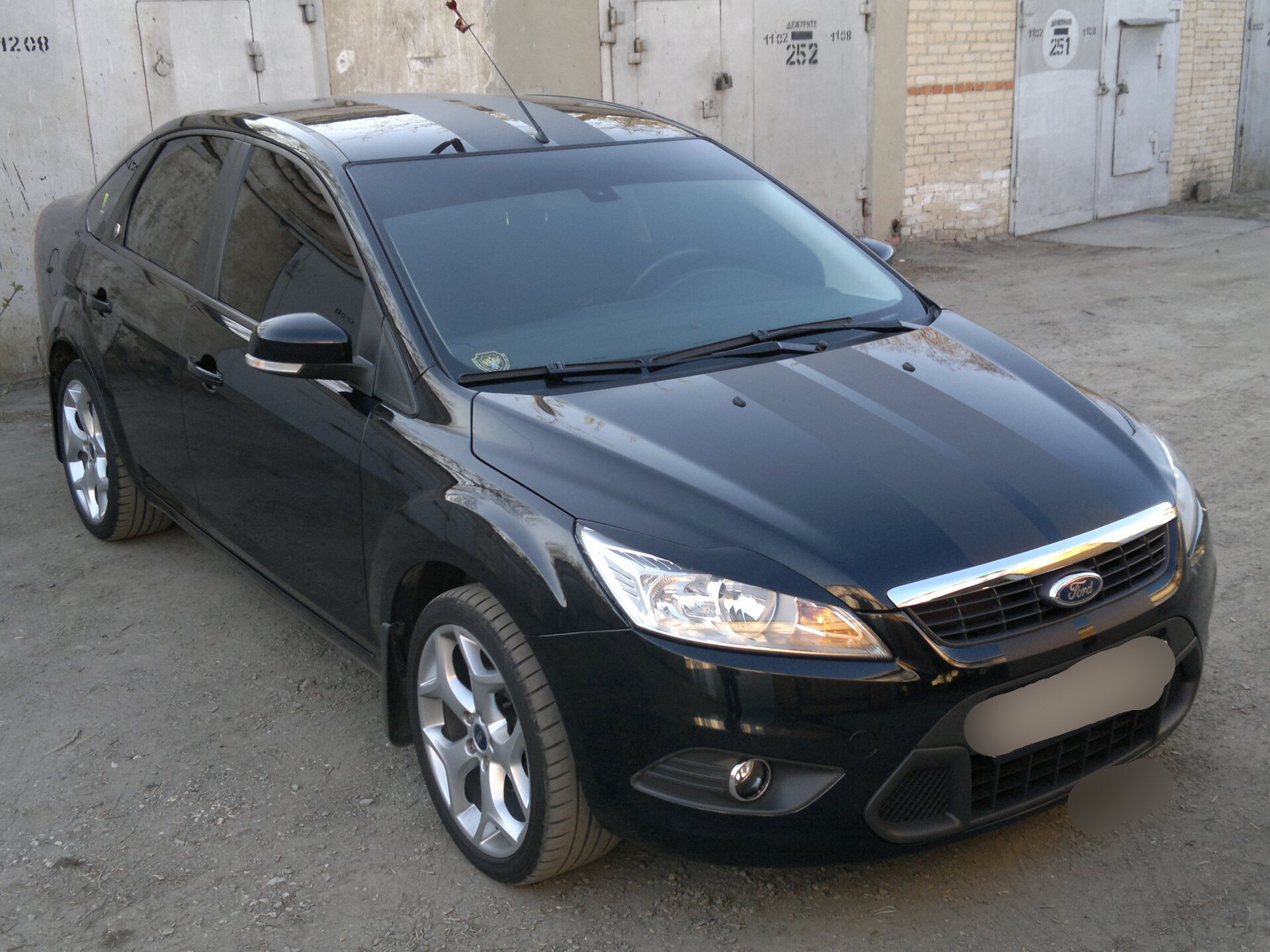 Ford Focus 2 sedan Black