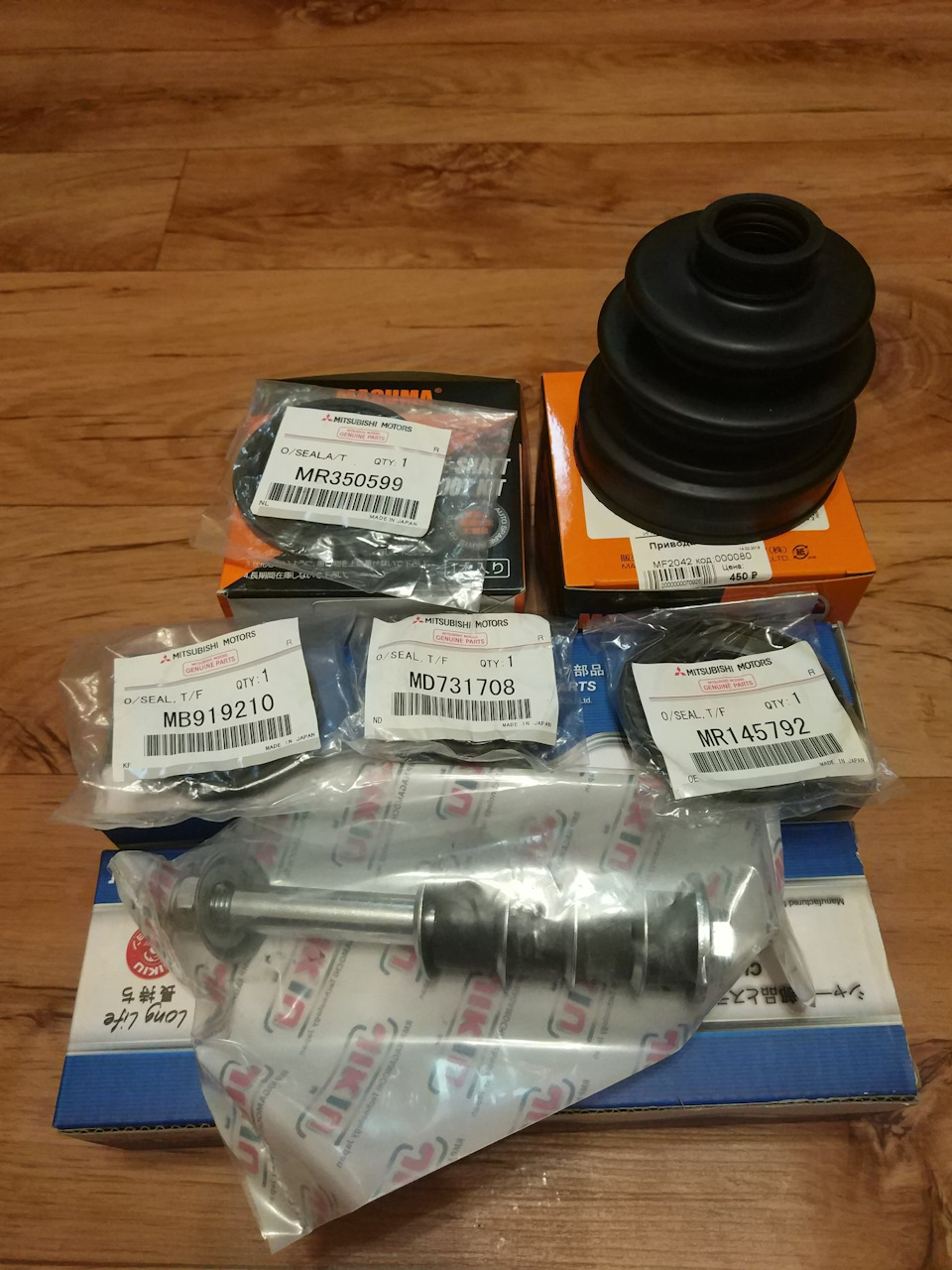 Сальники, пыльники, стойки… — Mitsubishi Montero Sport (1G), 3 л, 2002 ...