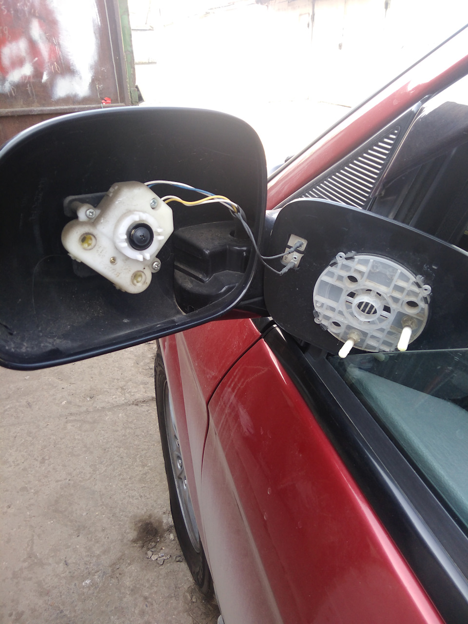 Эл.зеркало.ремонт. — Dodge Caravan IV, 0,5 л, 2005 года | своими руками ...