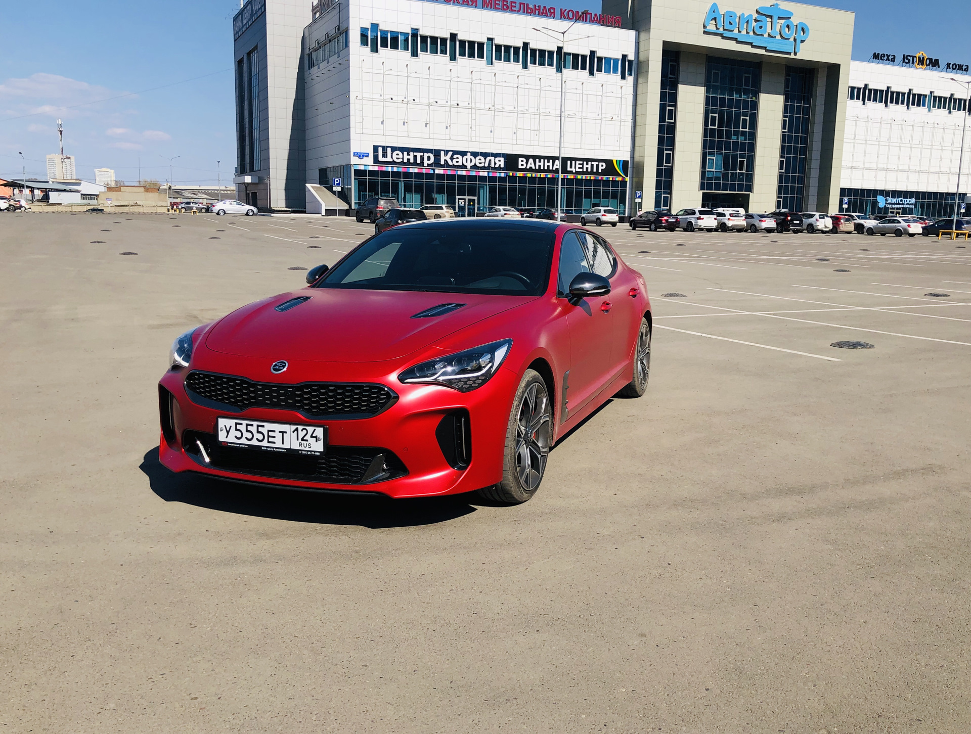 Kia Stinger матовая