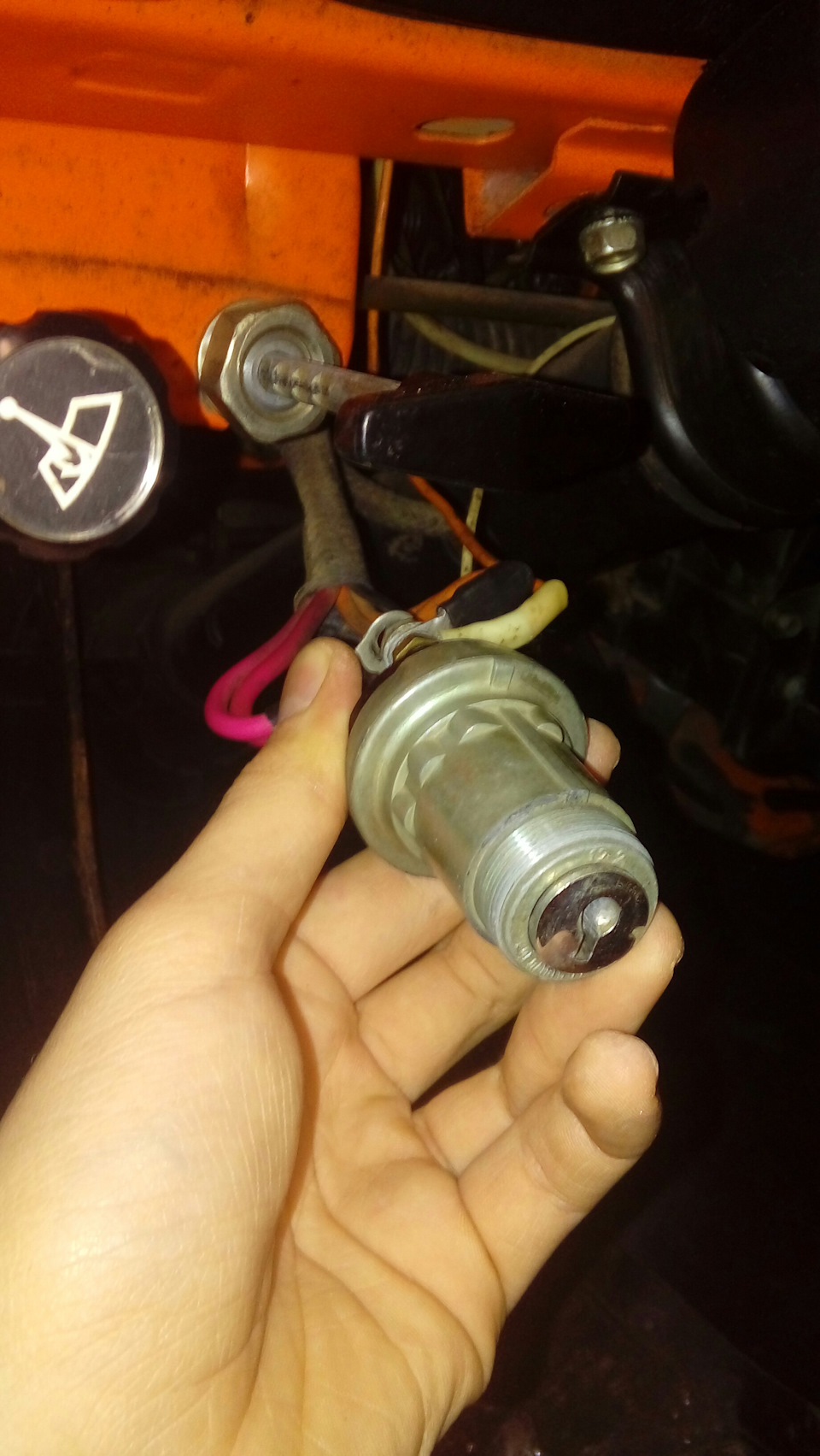 Новый замок зажигания — Москвич 412, 1,5 л, 1977 года | своими руками ...