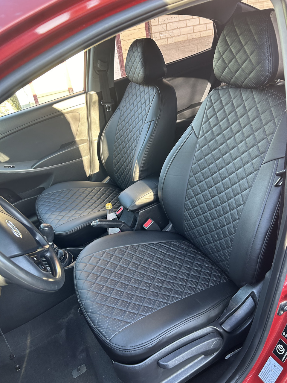 Чехлы Автопилот из эко-кожи в солярис — Hyundai Solaris (1G), 1,6 л ...