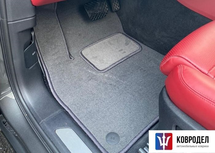 Ворсовые авто ковры для PORSCHE CAYENNE 3 — Вковрике — коврики EVA с ...