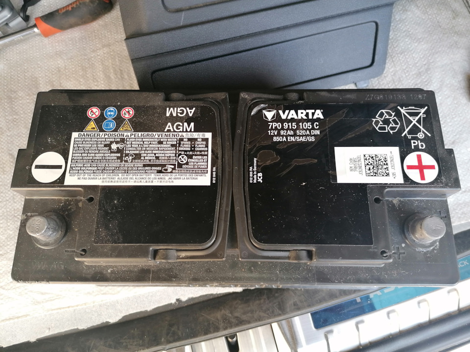 Еще один способ восстановления автомобильного аккумулятора Varta |