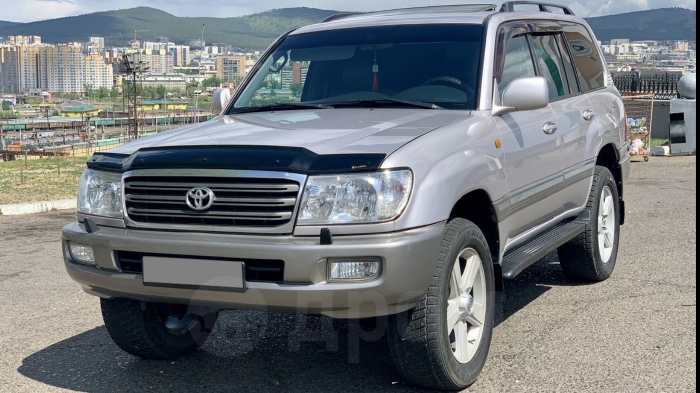 Toyota Land Cruiser 100 4.7 бензиновый 2004 | Газ/бензин на DRIVE2