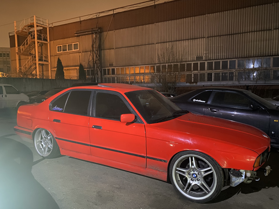 Что скажете ? Поменяли Диски на нашей красной е34 — BMW 5 series (E34 ...