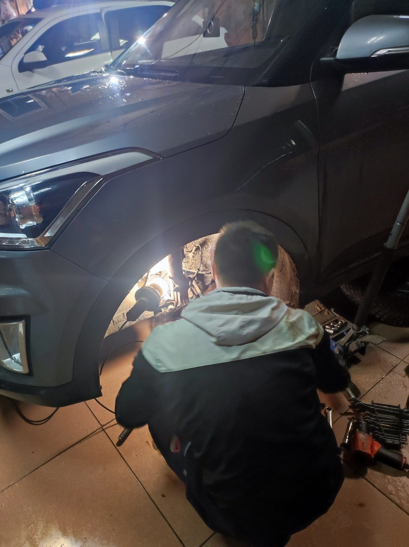 Стойки стабилизатора полиуретановые, усиленные, передние "Нет Износа ...