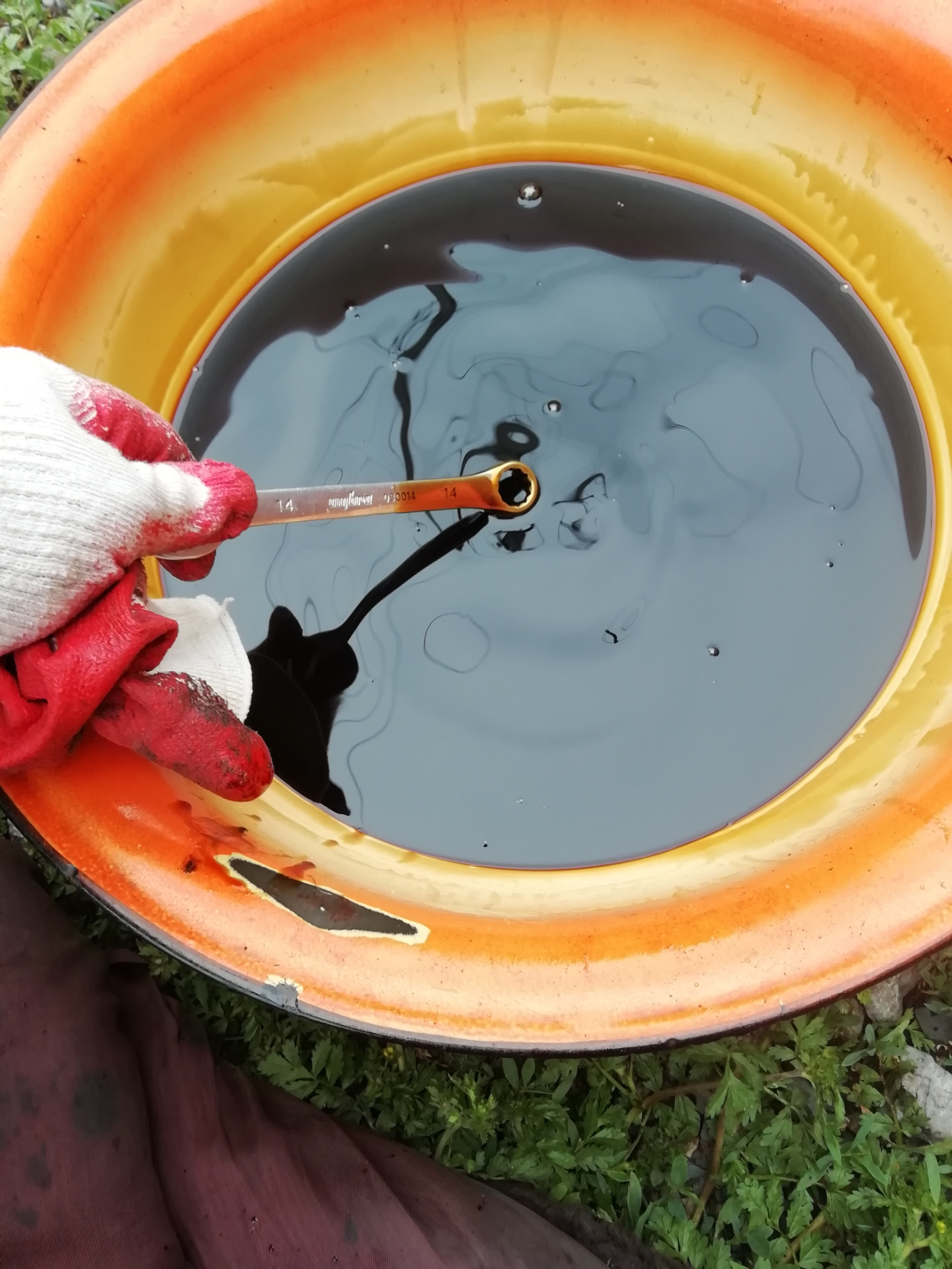 Смешивание моторных масел, очередное ТО. — Nissan AD (Y12), 1,5 л, 2007 ...