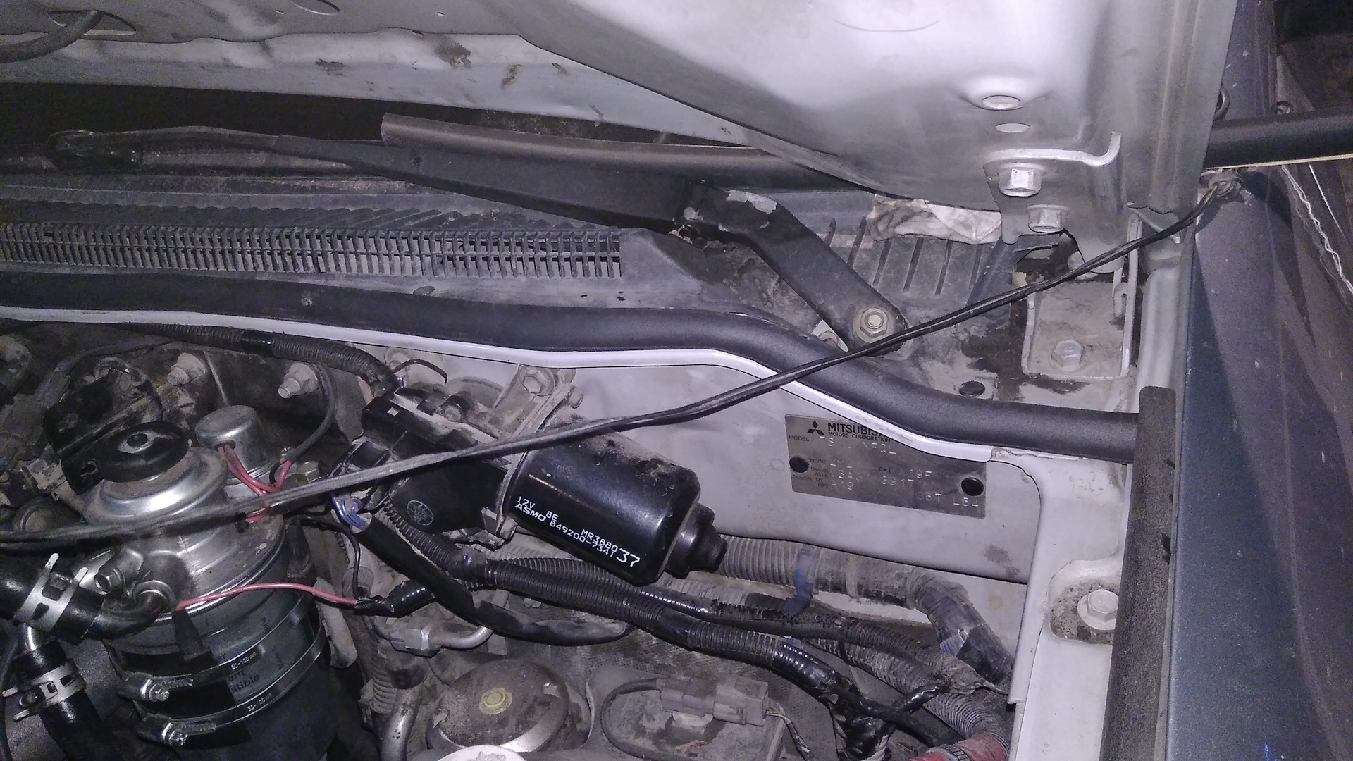 Замена ветрового стекла. - Mitsubishi Outlander (3G), 2 л, 2015 года визит на се