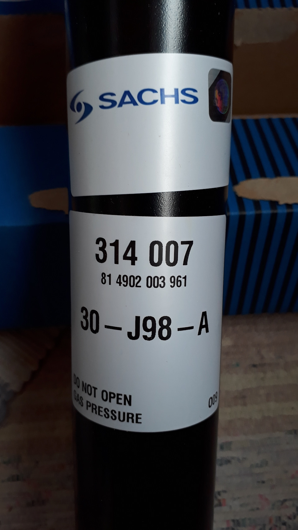 314007 Амортизатор для HYUNDAI SACHS | Запчасти на DRIVE2
