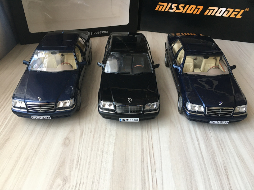 正規代理店 Model Mission 1/18 S600 Mercedes-Benz メルセデスベンツ ミニカー