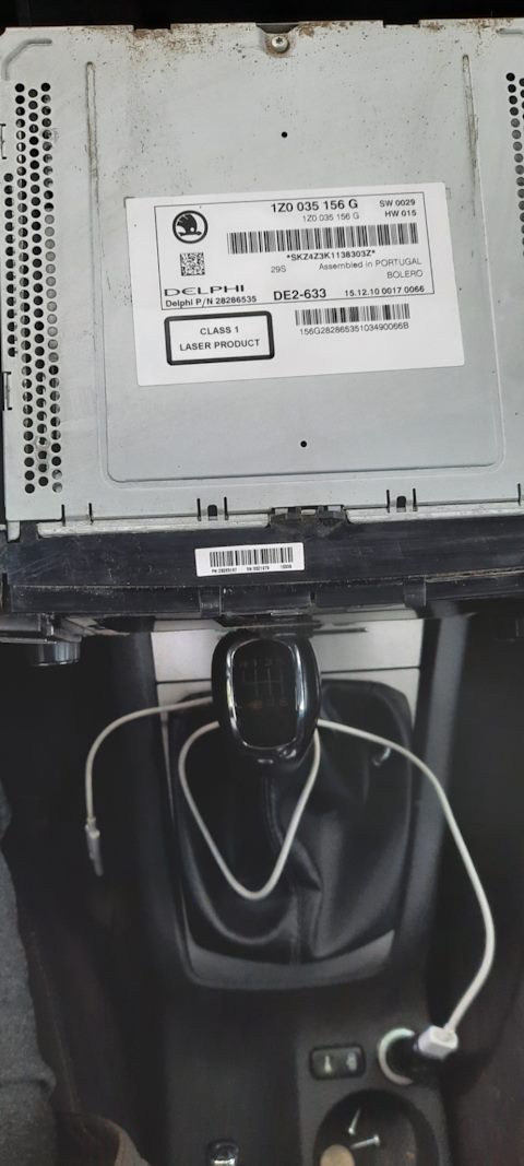 1Z0035156G МАГНИТОЛА BOLERO/ VAG | Запчасти на DRIVE2