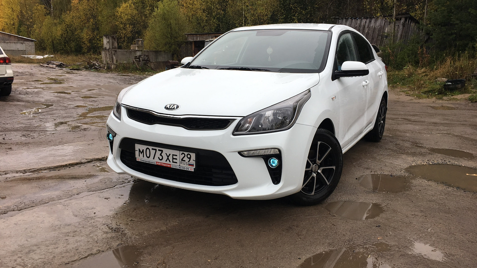 KIA Rio (4G) 1.6 бензиновый 2019 | Белая! на DRIVE2