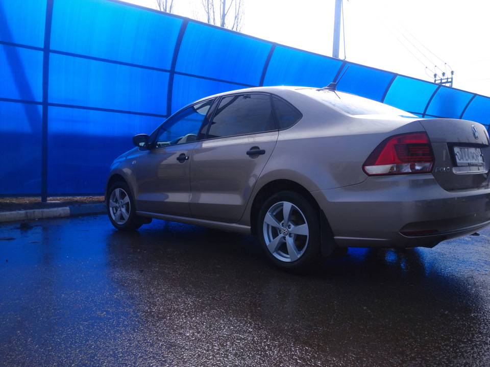 Переобулся на лето — Volkswagen Polo Sedan, 1,6 л, 2017 года | шины ...
