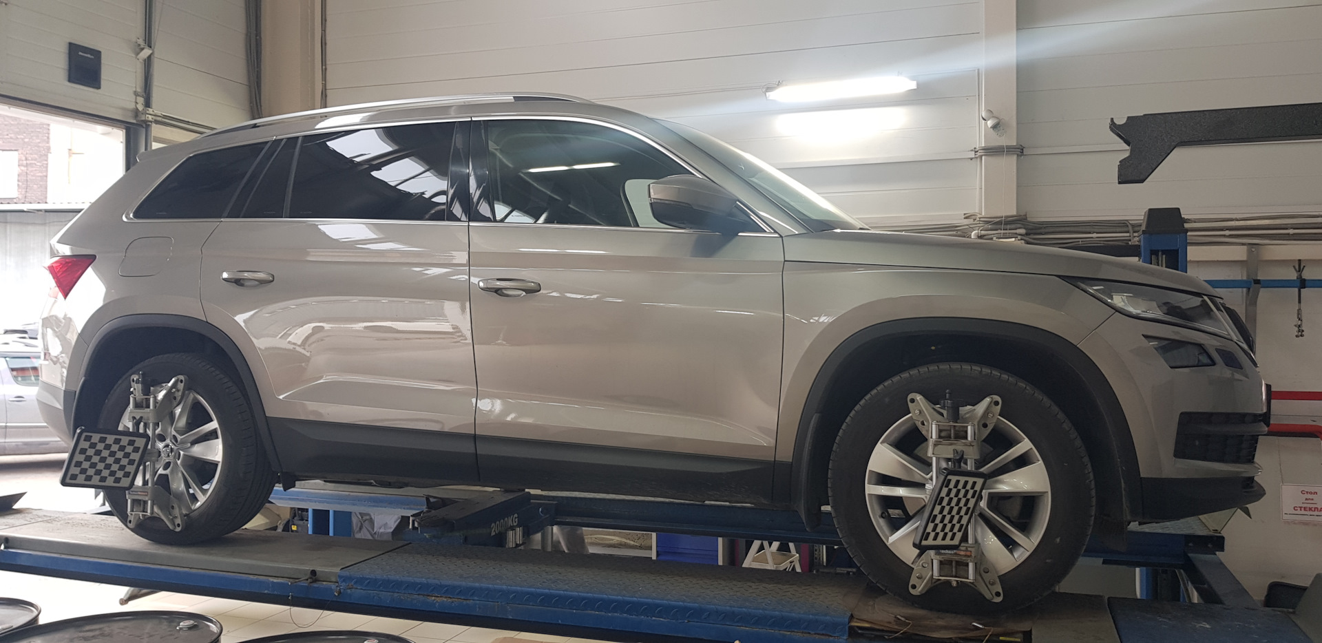 Сход развал, дорога в Минск и коврики — Skoda Kodiaq, 2 л, 2019 года |  путешествие | DRIVE2