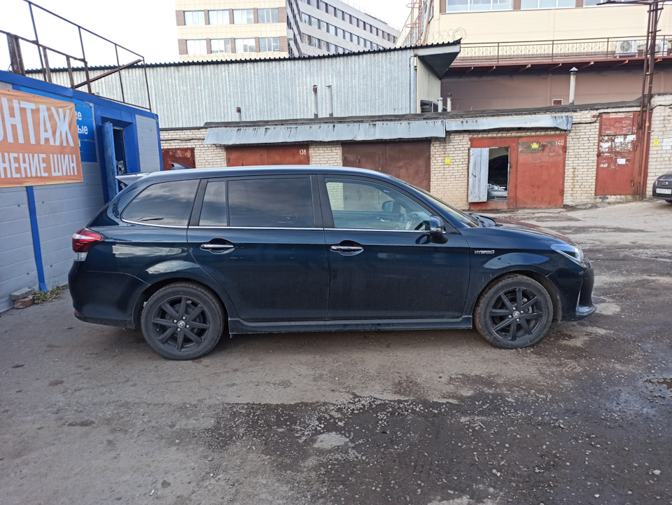 Еще раз про задние пружины — Toyota Corolla Fielder Hybrid, 1,5 л, 2018 ...