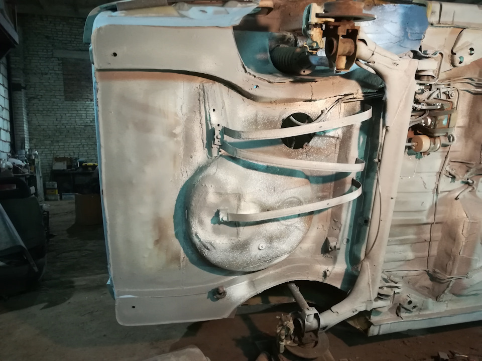 обработка днище — SEAT Toledo (1G), 2 л, 1996 года | кузовной ремонт ...