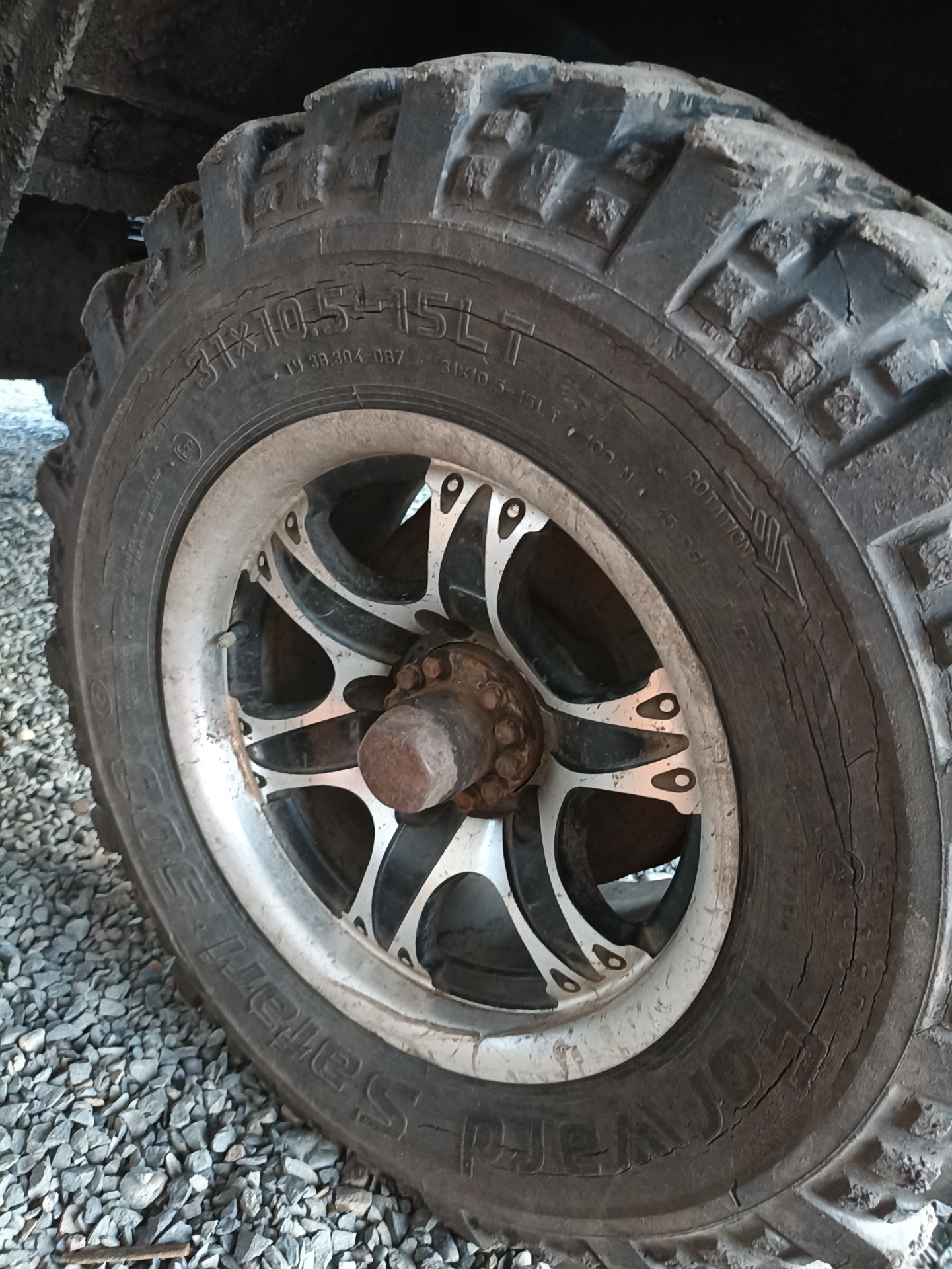 nortrek 32х9.5R16 et 500 — УАЗ 3151, 2,4 л, 2000 года | шины | DRIVE2