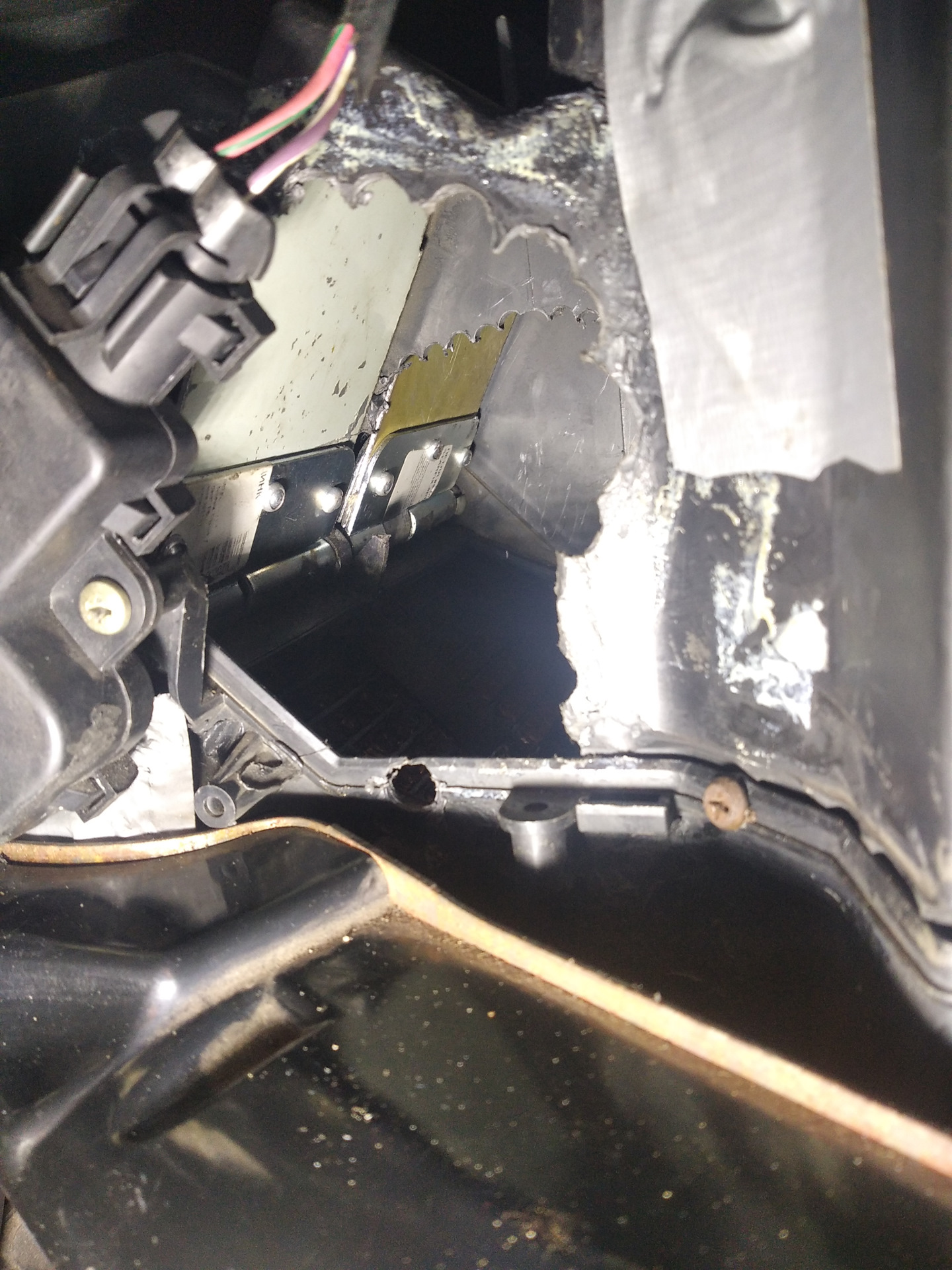 заслоноки климата — Jeep Grand Cherokee (WJ), 3,1 л, 2001 года | своими ...