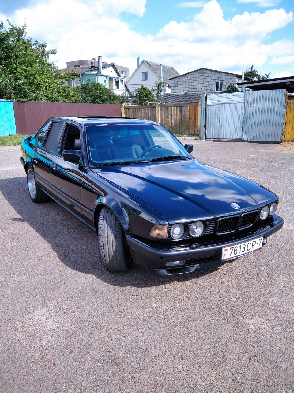 Семерка должна быть ЧЕРНОЙ🐺 — BMW 7 series (E32), 4 л, 1993 года |  кузовной ремонт | DRIVE2