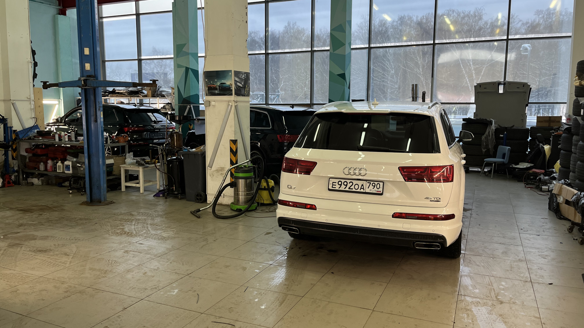 Продажа Audi Q7 (2G) 2018 (дизель, АКПП) — с историей обслуживания —  DRIVE2.RU