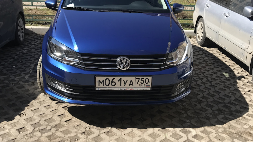 Подскажите, как не слететь с гарантии ?.. — Volkswagen Polo Sedan, 1,6 л,  2018 года, плановое ТО