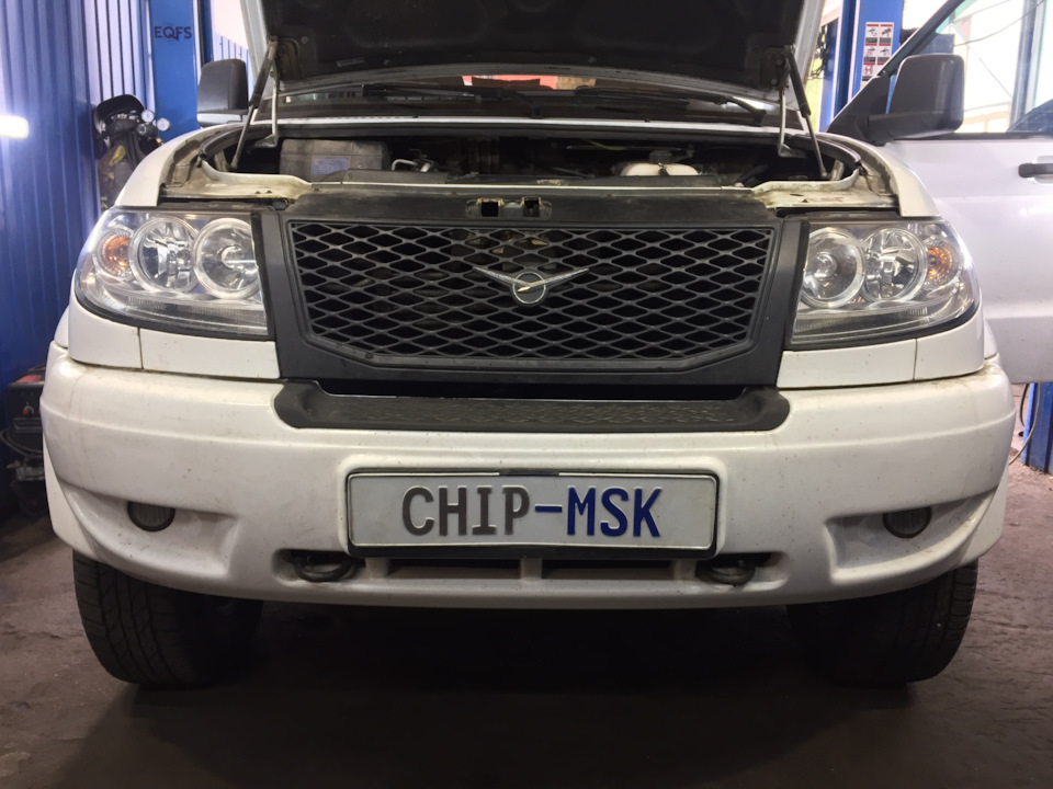 УАЗ Патриот 2.7 2013. Удаление катализатора + чип тюнинг+Е2. — CHIP-MSK ...