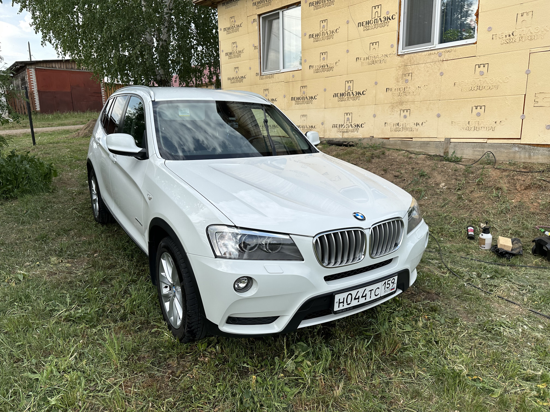 Мойка авто ( подкапотка) — BMW X3 (F25), 3 л, 2012 года | мойка | DRIVE2