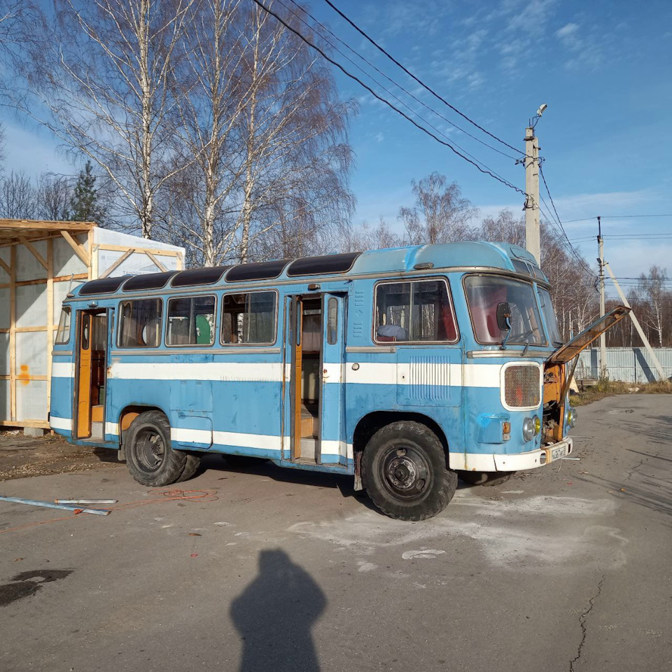 Первый запуск спустя 7 лет стоянки — ПАЗ-672М 1986 года, 4,2 л, 1986 года |  другое | DRIVE2