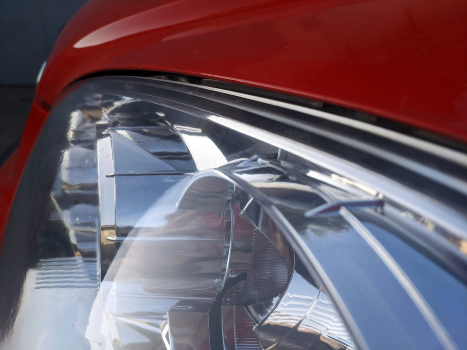 Небольшая полировка фар и покрытие защитной пленкой — Chevrolet Lacetti ...