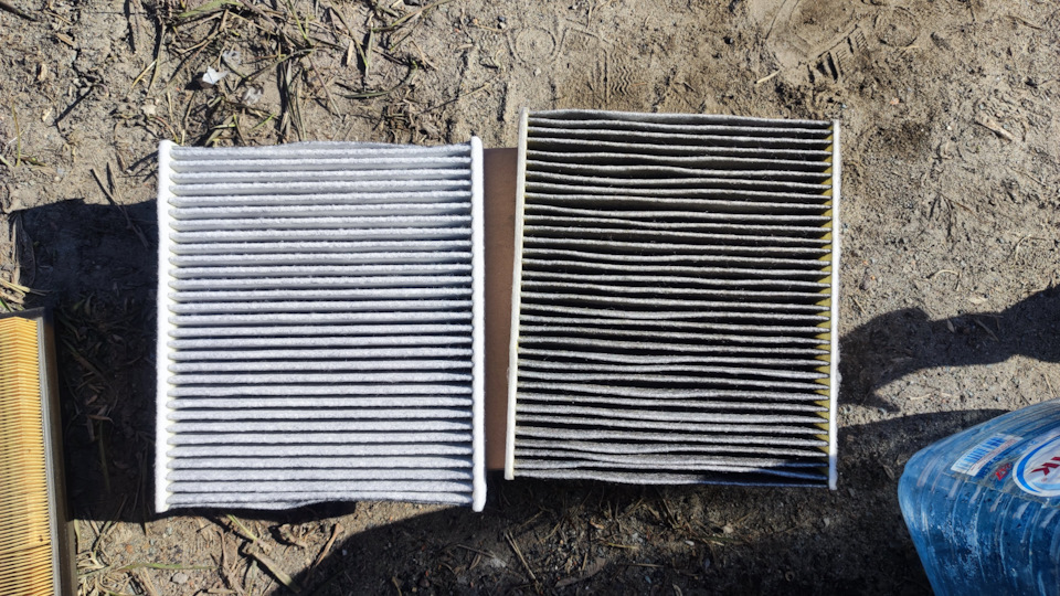 Сравнение нового и грязного — Toyota Corolla Sport G