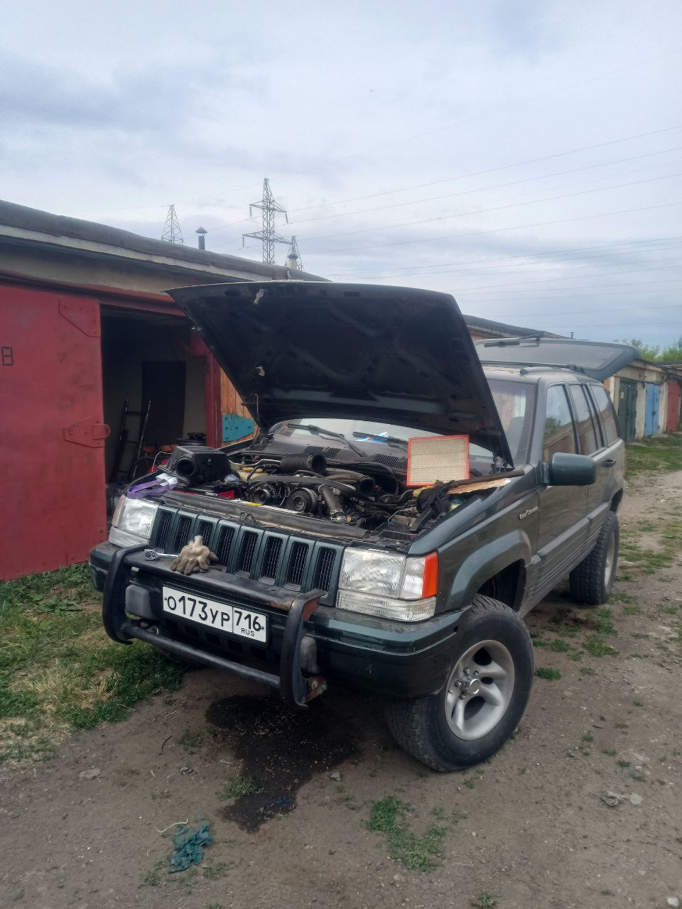 Первые поломки. ГУР и помпа. — Jeep Grand Cherokee (ZJ), 5,2 л, 1993 года |  поломка | DRIVE2