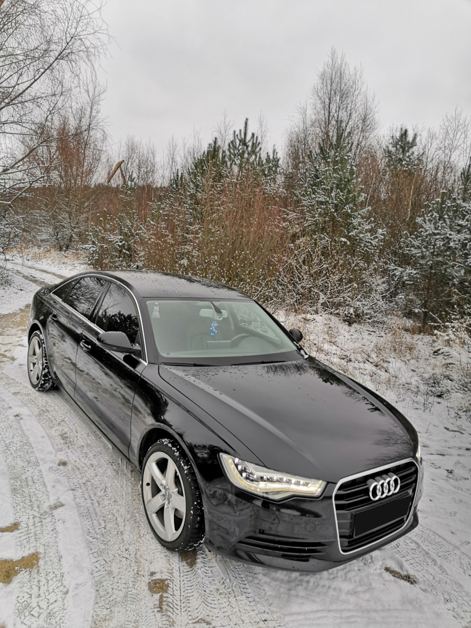 Зима в Беларуси-это не только слякоть и тучи — Audi A6 (C7), 2 л, 2012 года  | путешествие | DRIVE2