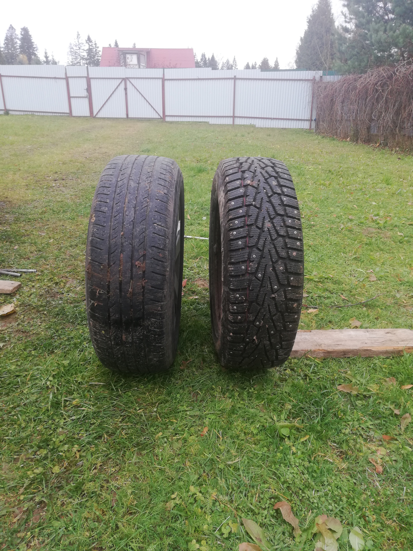 Зима близко — Chevrolet Orlando (1G), 1,8 л, 2014 года | шины | DRIVE2