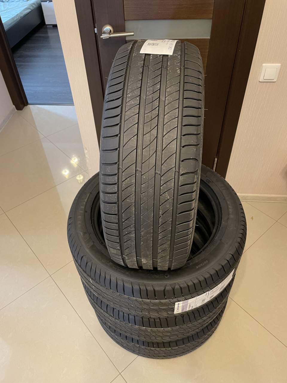 Шины Michelin Primacy 4+ 215/50 R17 95W — Mazda 6 (2G) GH, 2 л, 2012 года |  шины | DRIVE2