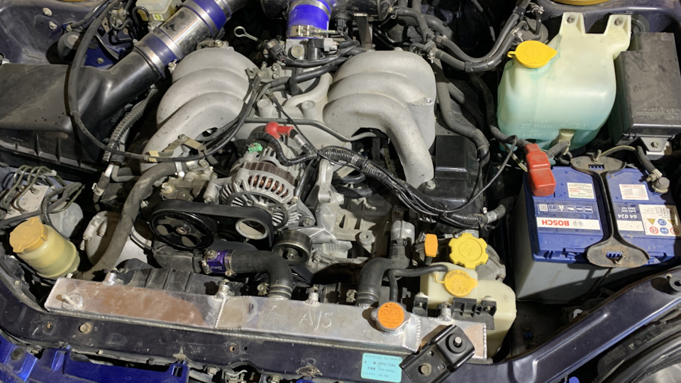 EZ30D как убрать компрессор кондиционера — Subaru Impreza (GD, GG), 1,5 ...