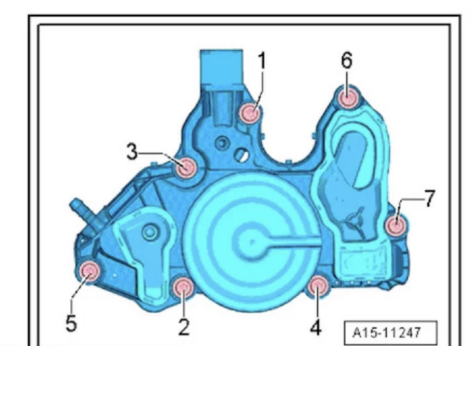 Порядок момента. Затяжка маслоотделителя 1.8 TSI. Схема маслоотделителя 1.8 TSI. Момент затяжки маслоотделителя 1.8 TSI. Схема затяжки маслоотделителя 1.8 TSI.