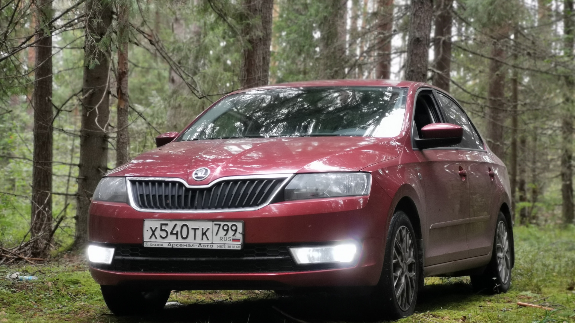 Skoda Rapid (1G) 1.6 бензиновый 2016 | на DRIVE2