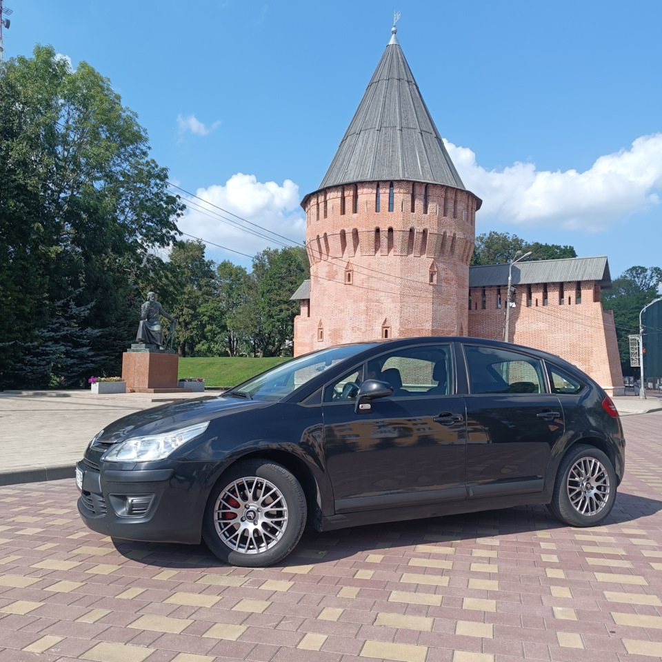 Поездка в Смоленск) — Citroen C4 (1G), 1,6 л, 2008 года | путешествие |  DRIVE2