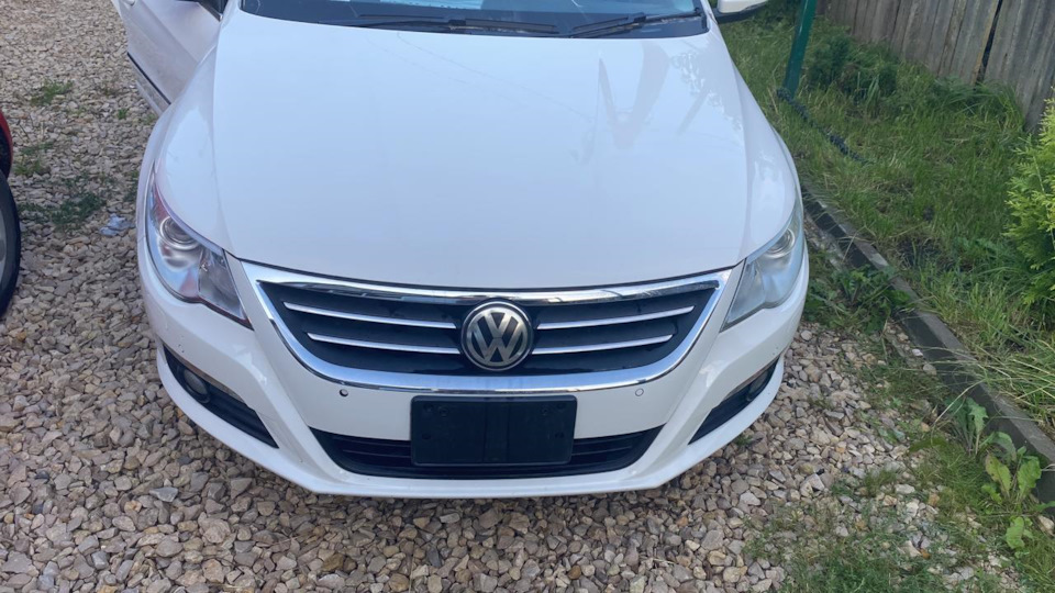Passat cc в полный разбор белый . на Volkswagen Passat Variant (B7 ...