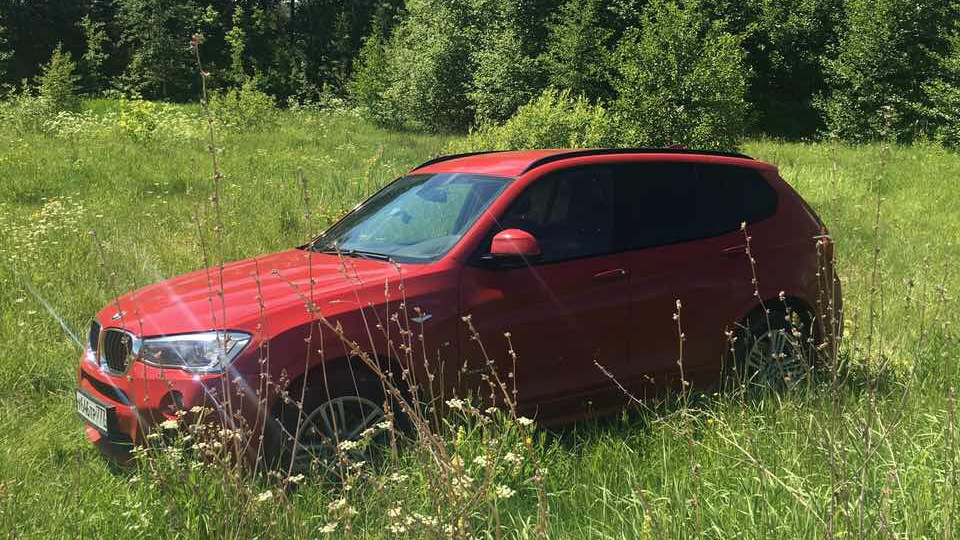 BMW X3 (F25) 2.0 бензиновый 2016 red на DRIVE2