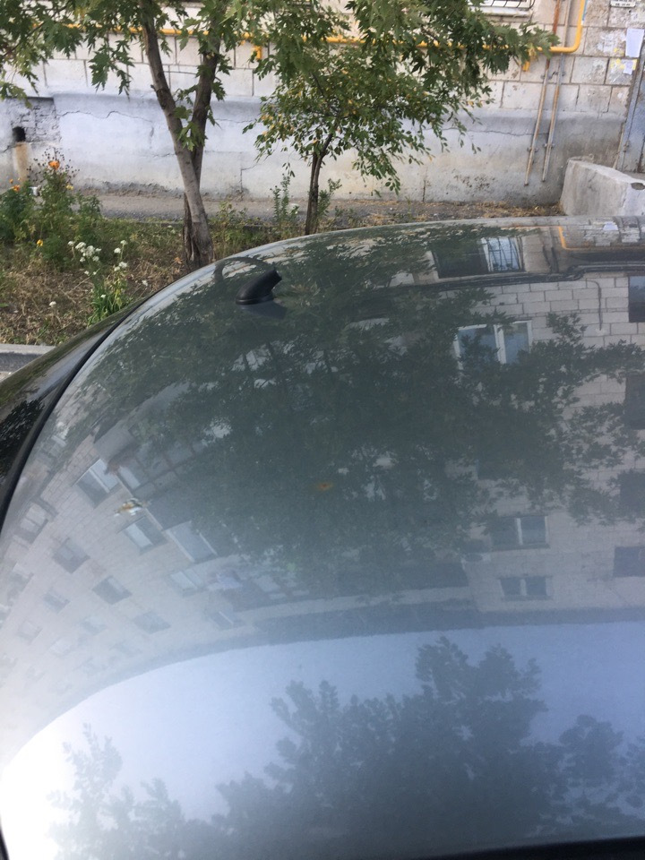 Антенна — Lada Приора хэтчбек, 1,6 л, 2010 года | аксессуары | DRIVE2