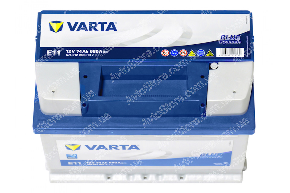 Аккумулятор varta 74