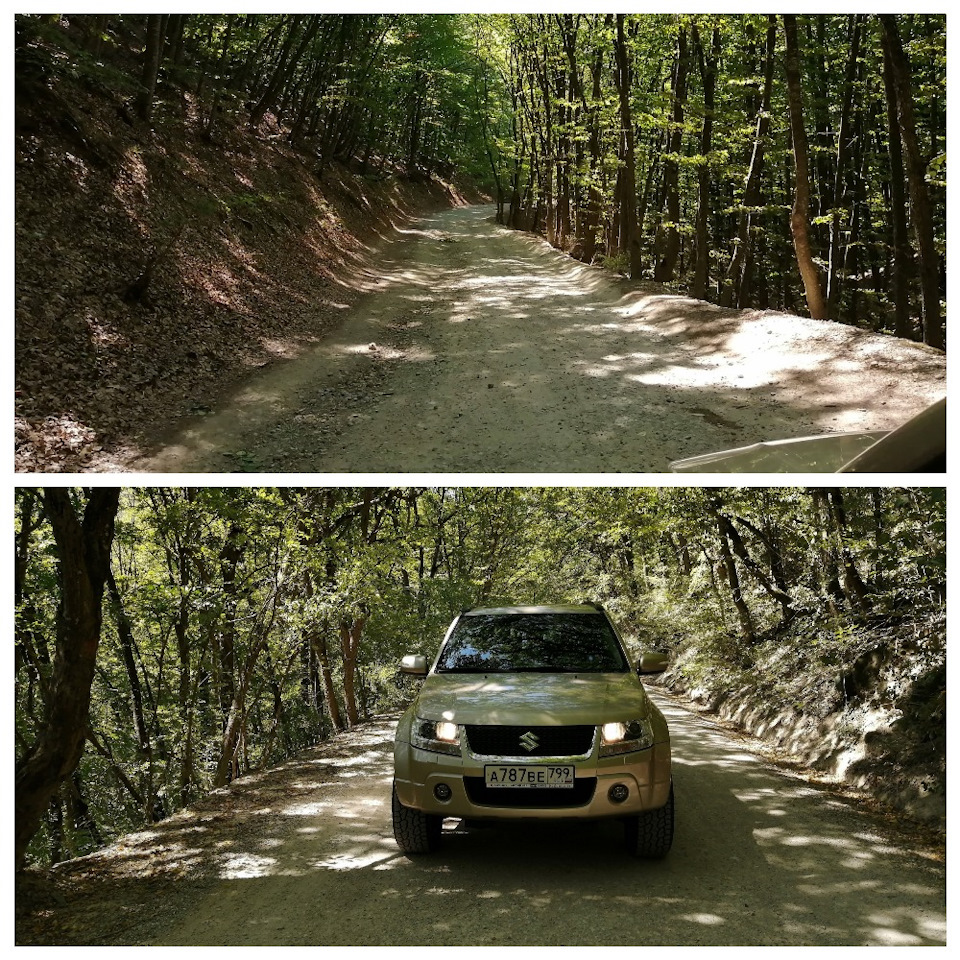 Крым . Горный перевал Белогорск – Приветное . — Suzuki Grand Vitara (2G),  3,2 л, 2009 года | путешествие | DRIVE2