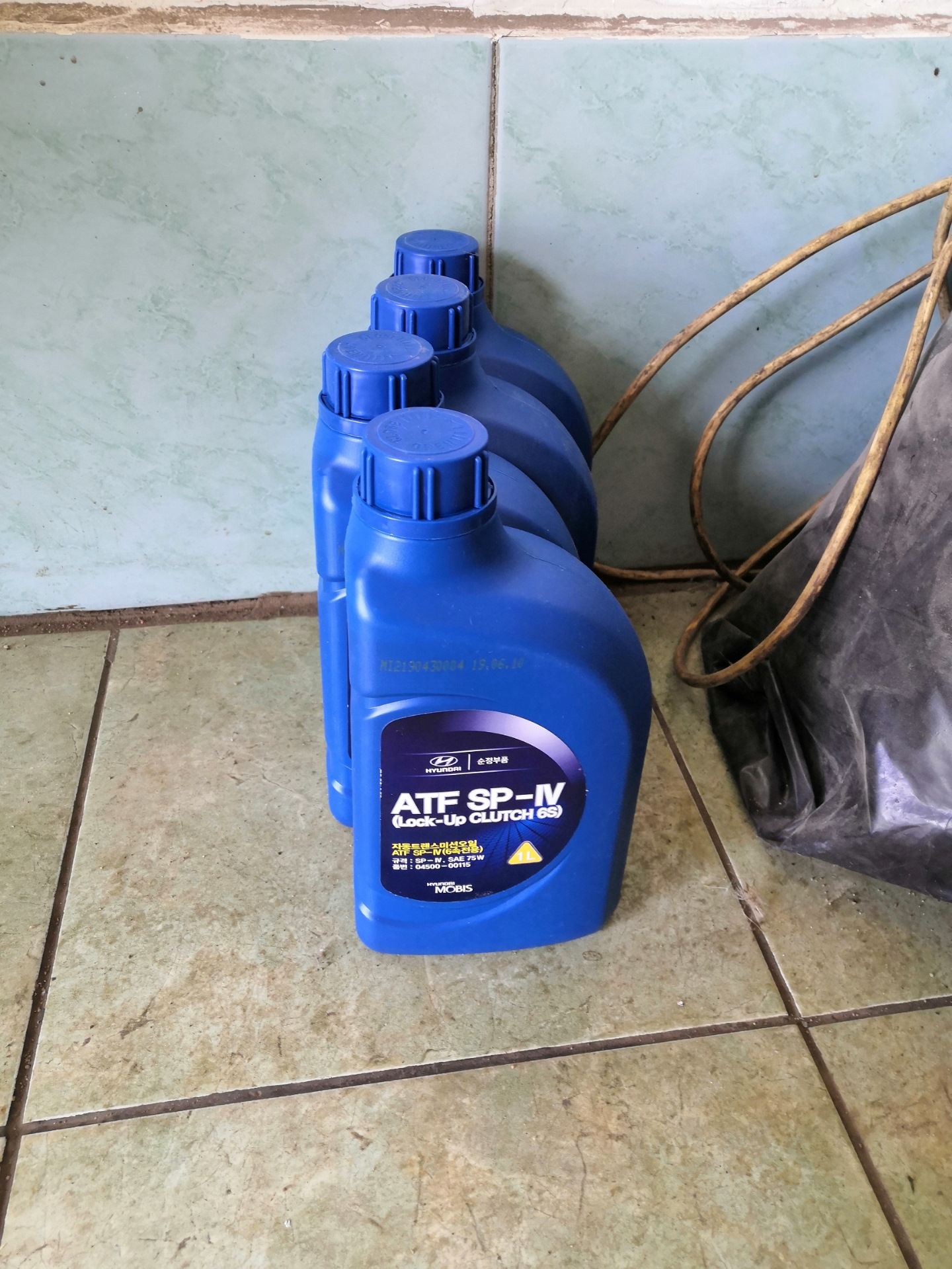 Частичная замена масла в АКПП — KIA Carnival (3G), 2,2 л, 2015 года