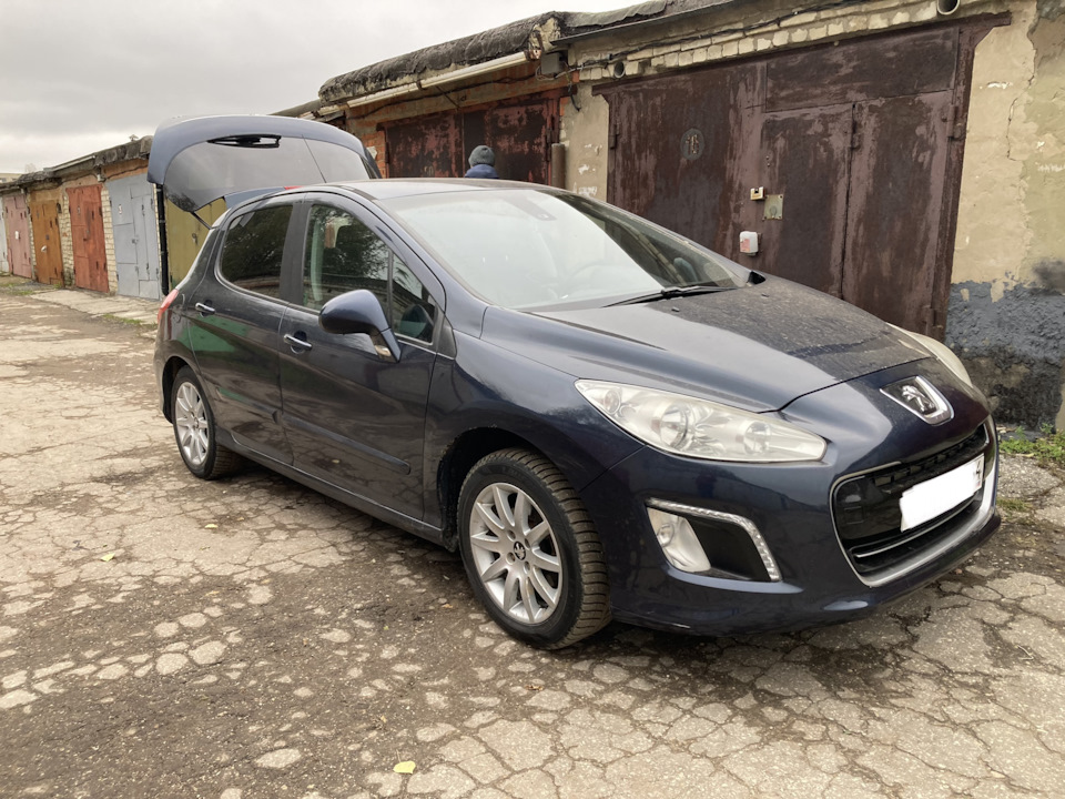 Сезонная рутина — Peugeot 308 (1G), 1,6 л, 2011 года | расходники | DRIVE2