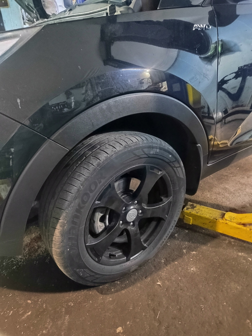 увиличился примерно на 7-10 см — KIA Sportage (3G)